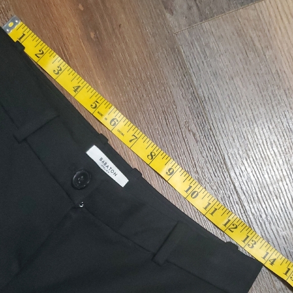 Babaton Black Straight-Leg Crop Trousers - Picture 5 of 9